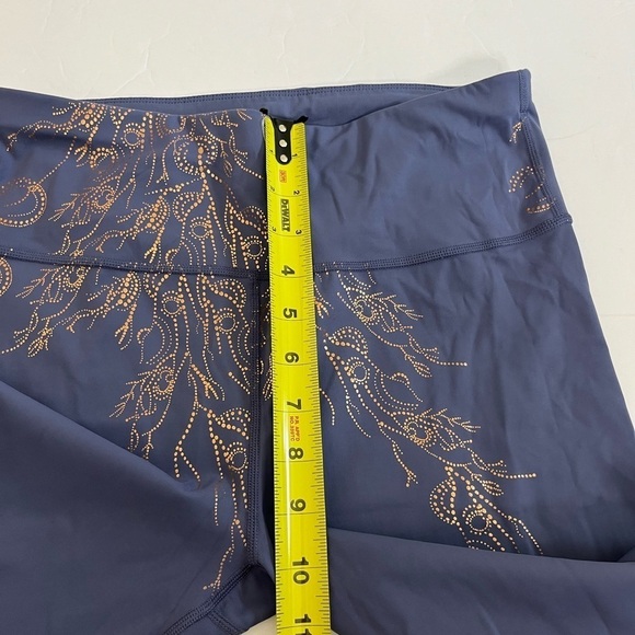 Sweaty Betty Goddess 7/8 Leggings Crown Blue Bronze Medium - Picture 5 of 7